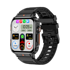 L81 Outdoor Sports Square Smartwatch Answer Call Big Battery Fitness Tracker Waterproof Smartwatch Men For IOS Android