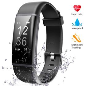 bracelet-black; fitness tracker; with blood pressure heart rate sleep health monitor; for men and women; upgraded waterproof activity tracker watch; p