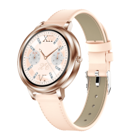 Luxury Times Smart-Watch (Color: Gold-Cream)