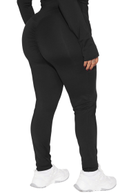 Workout Leggings for Women High Waisted Scrunch Booty Lifting Tights Yoga Pants Seamless Yoga Fitness Leggings Pants Gym Clothes (Color: Black, Sizes: M)