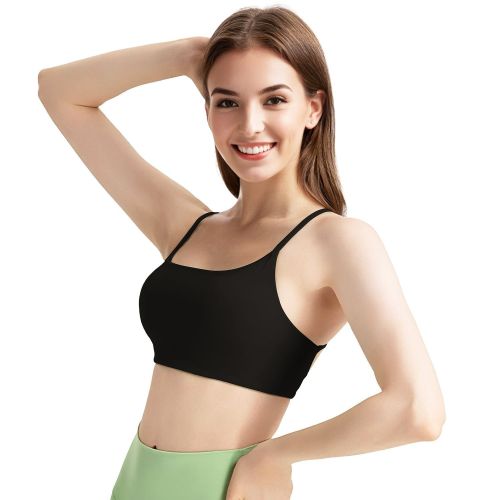 1Pc/3Pcs Women Cross Back Sport Bras Padded Strappy Crop Open Back Low Impact Bras Sexy Fitness Tank Tops 1Pc/3Pcs Women Cross Back Sport Bras Padded Strappy Crop Open Back Low Impact Bras Sexy Fitness Tank Tops
